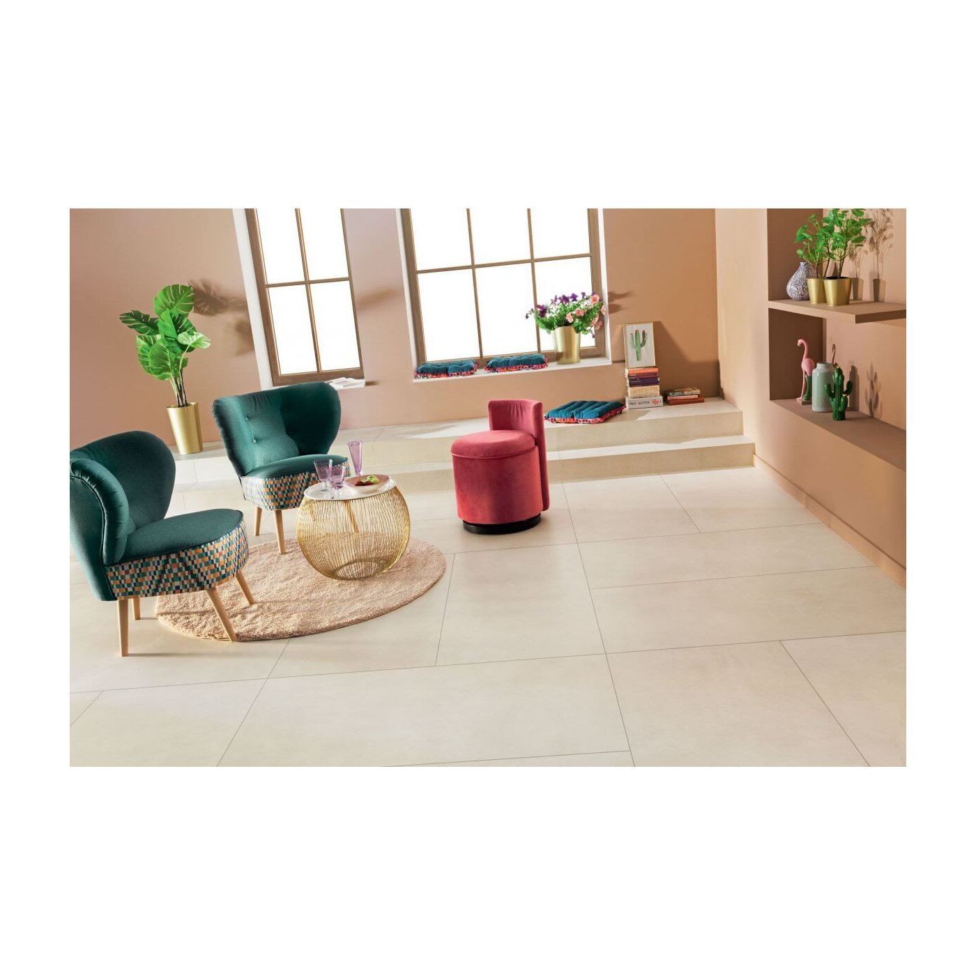 Płytka Gresowa Marbel Beige Mat 59,8x59,8 Tubądzin Domino