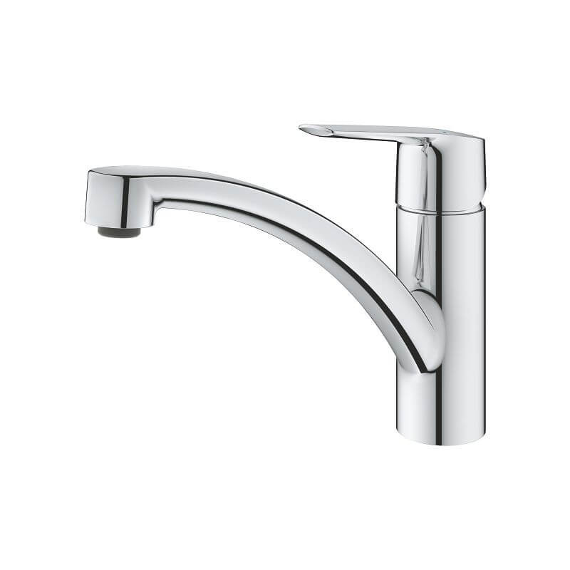 Jednouchwytowa Bateria Zlewozmywakowa Start FastFixation Chrom Ze Stałą Wylewką 30530002 Grohe