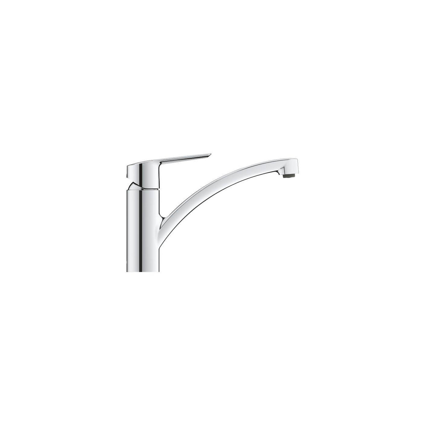 Jednouchwytowa Bateria Zlewozmywakowa Start FastFixation Chrom Ze Stałą Wylewką 30530002 Grohe