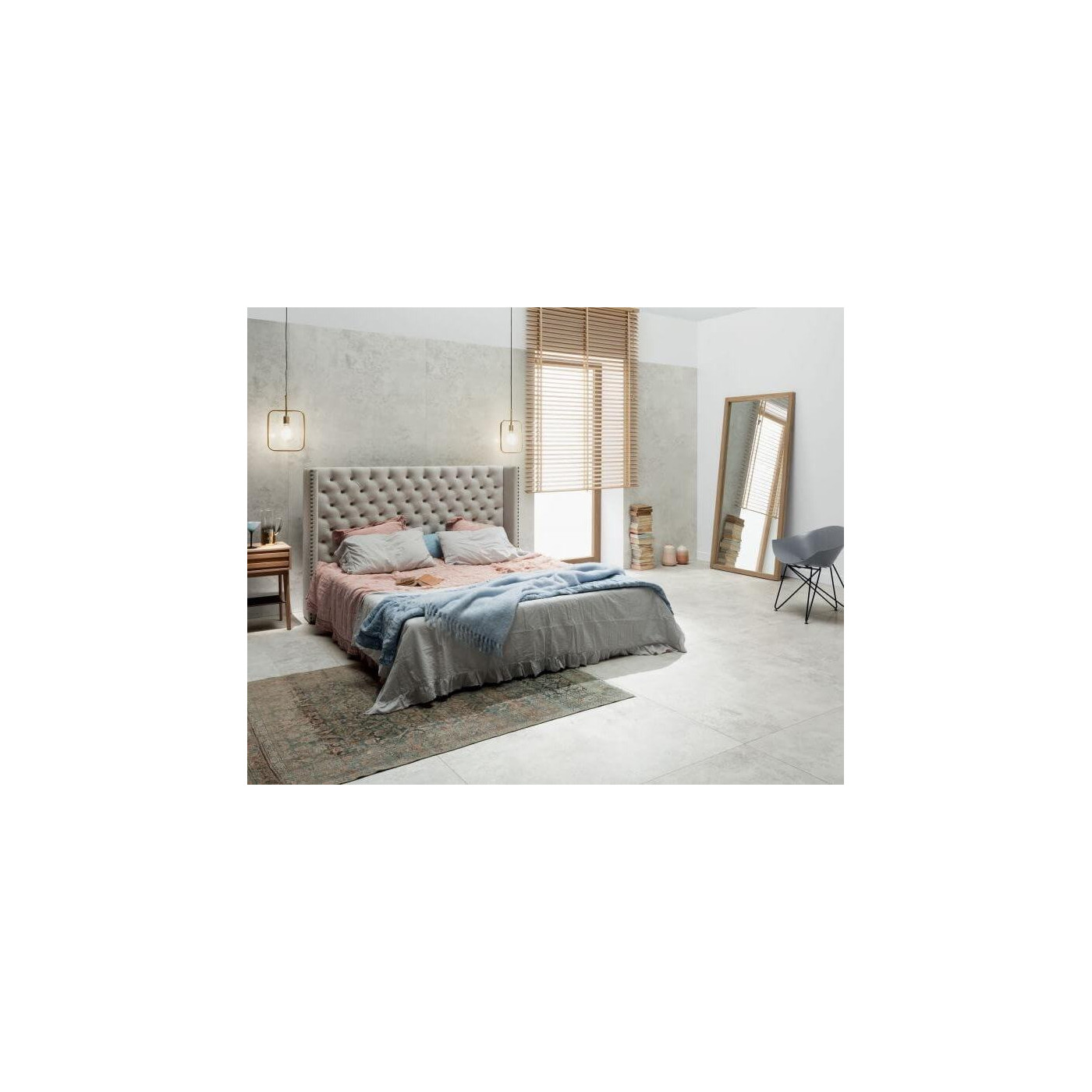 Płytka Podłogowa Torano White 59,8x59,8 Mat Tubądzin gr. 8 mm