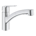 Jednouchwytowa Bateria Zlewozmywakowa Start FastFixation Chrom Z Wyciąganą Wylewką 30531001 Grohe