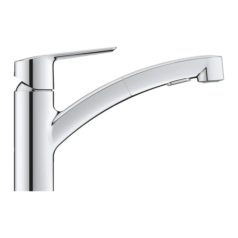 Jednouchwytowa Bateria Zlewozmywakowa Start FastFixation Chrom Z Wyciąganą Wylewką 30531001 Grohe