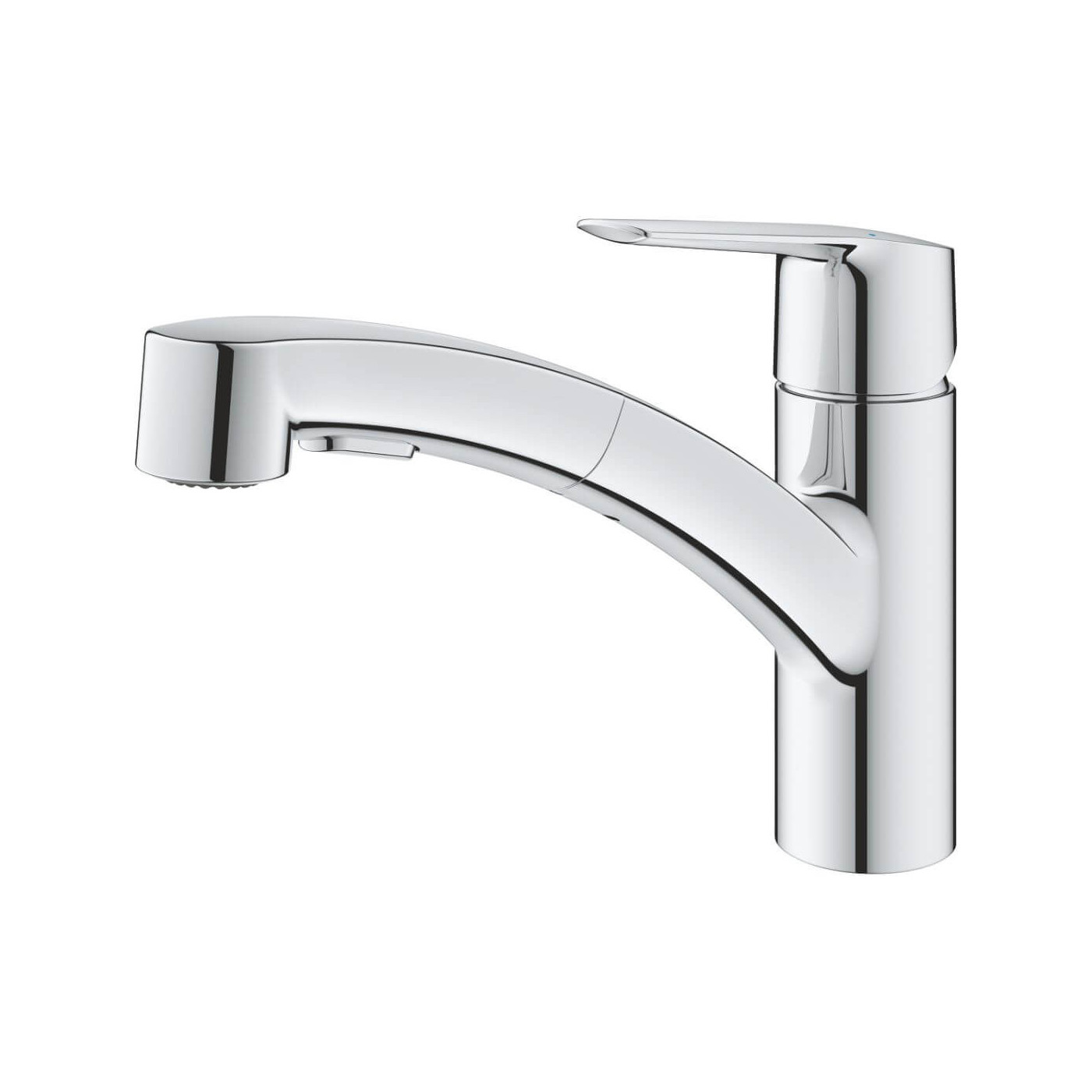 Jednouchwytowa Bateria Zlewozmywakowa Start FastFixation Chrom Z Wyciąganą Wylewką 30531001 Grohe