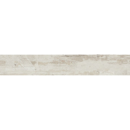 Płytka Podłogowa Wood Work White STR 119,8x19,0 Tubądzin