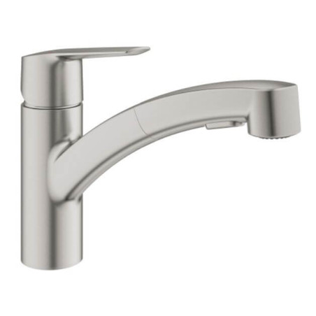 Jednouchwytowa Bateria Zlewozmywakowa Start FastFixation Stal Nierdzewna 30531DC1 Grohe