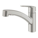 Jednouchwytowa Bateria Zlewozmywakowa Start FastFixation Stal Nierdzewna 30531DC1 Grohe