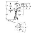 Jednouchwytowa Bateria Zlewozmywakowa Start FastFixation Stal Nierdzewna 30531DC1 Grohe