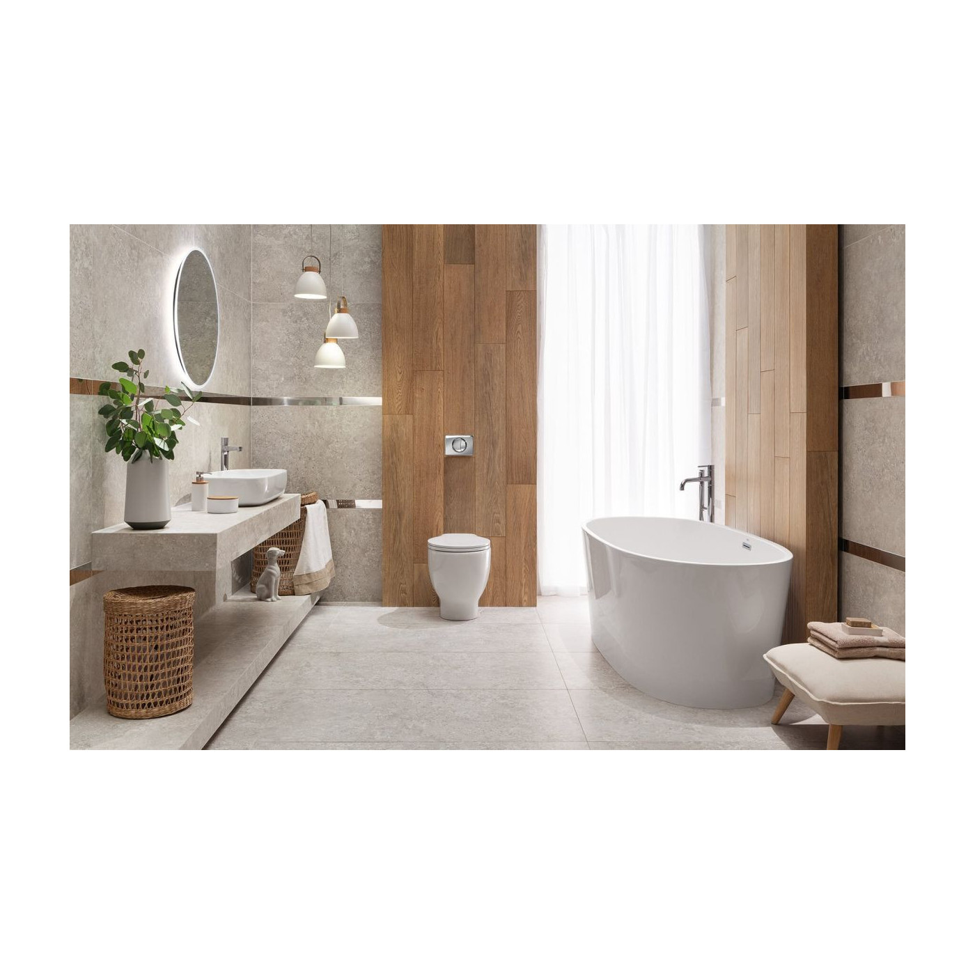 Płytka Arona Beige Mat 119,8x59,8 Tubądzin Domino
