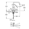 Jednouchwytowa Bateria Zlewozmywakowa Start FastFixation U-spout Chrom 30470000 Grohe