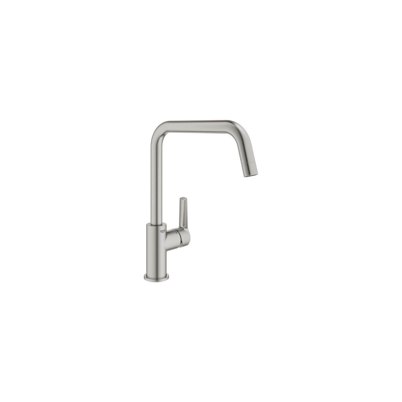 Jednouchwytowa Bateria Zlewozmywakowa Start FastFixation U-spout Stal Nierdzewna 30470DC0 Grohe
