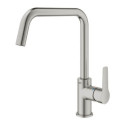 Jednouchwytowa Bateria Zlewozmywakowa Start FastFixation U-spout Stal Nierdzewna 30470DC0 Grohe