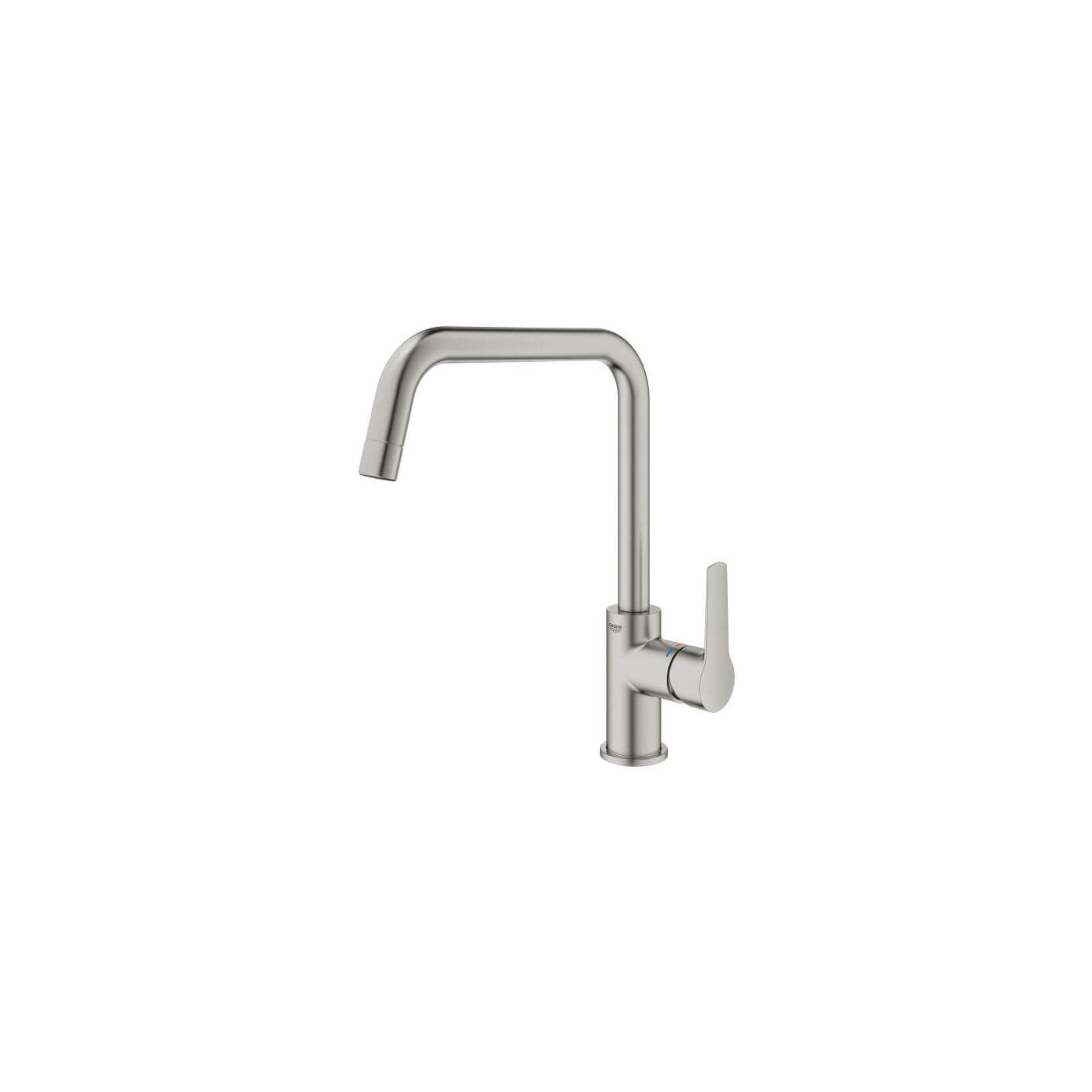 Jednouchwytowa Bateria Zlewozmywakowa Start FastFixation U-spout Stal Nierdzewna 30470DC0 Grohe