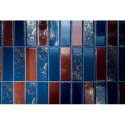Płytka Ścienna Blue Stone Bar Navy 23,7x7,8 gr. 9mm Tubądzin