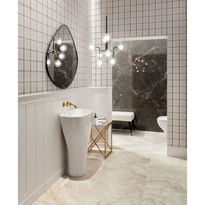 Płytka Ścienna Timeless White STR 89,8x32,8 gr. 10mm Tubądzin Zień