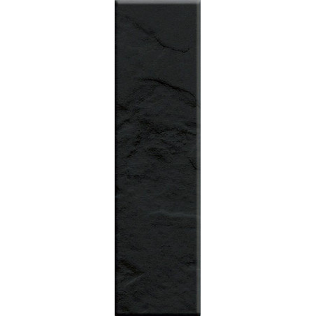 Płytka Ścienna Masovia Nero Matt STR 29,8x7,8 gr.10mm Tubądzin