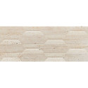 Płytka Ścienna Tissue Ivory STR 74,8x29,8 gr. 10mm Tubądzin
