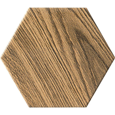 Płytka Burrano Wood Hex 11x12,5 Tubądzin Domino
