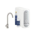 Zestaw Startowy Mono Z Wylewką W Kształcie C Grohe Blue Home Stal Nierdzewna 31498DC1 Grohe