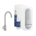 Zestaw Startowy Mono Z Wylewką W Kształcie C Grohe Blue Home Stal Nierdzewna 31498DC1 Grohe