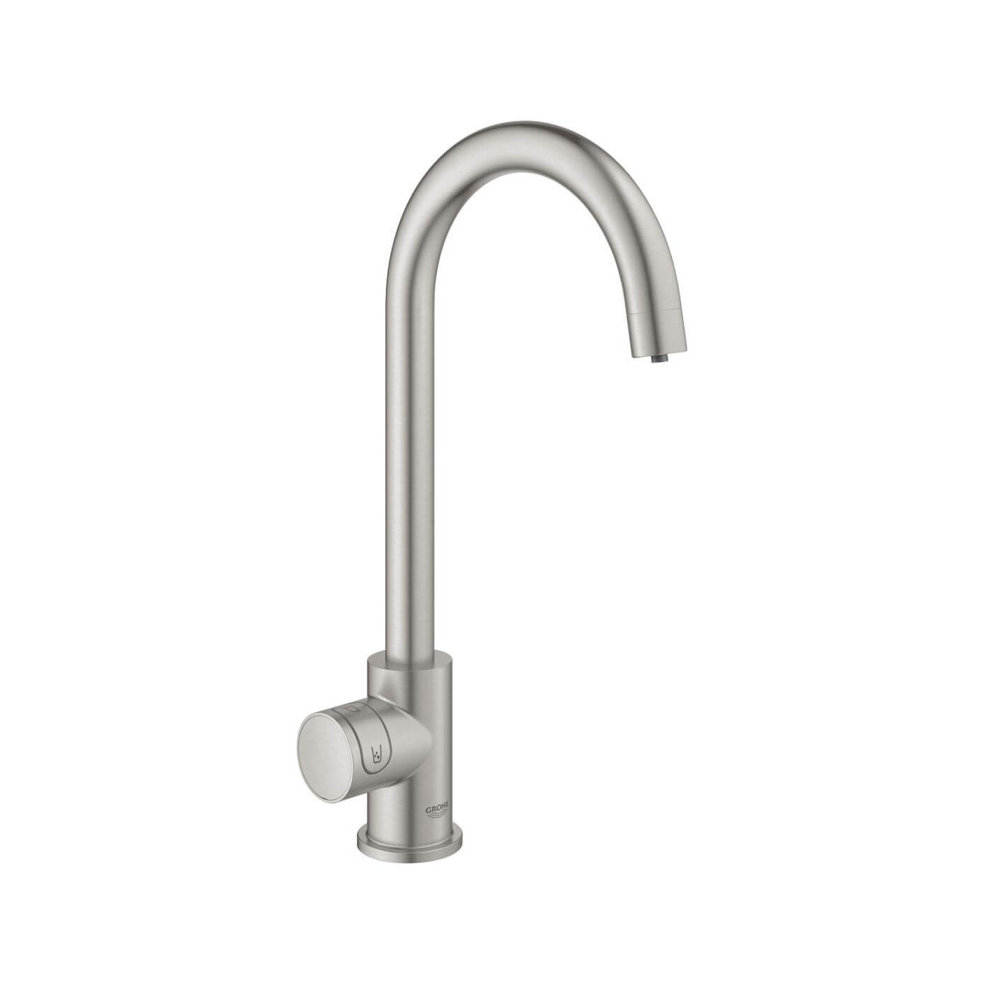 Zestaw Startowy Mono Z Wylewką W Kształcie C Grohe Blue Home Stal Nierdzewna 31498DC1 Grohe