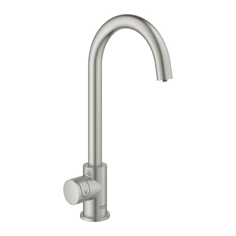 Zestaw Startowy Mono Z Wylewką W Kształcie C Grohe Blue Home Stal Nierdzewna 31498DC1 Grohe