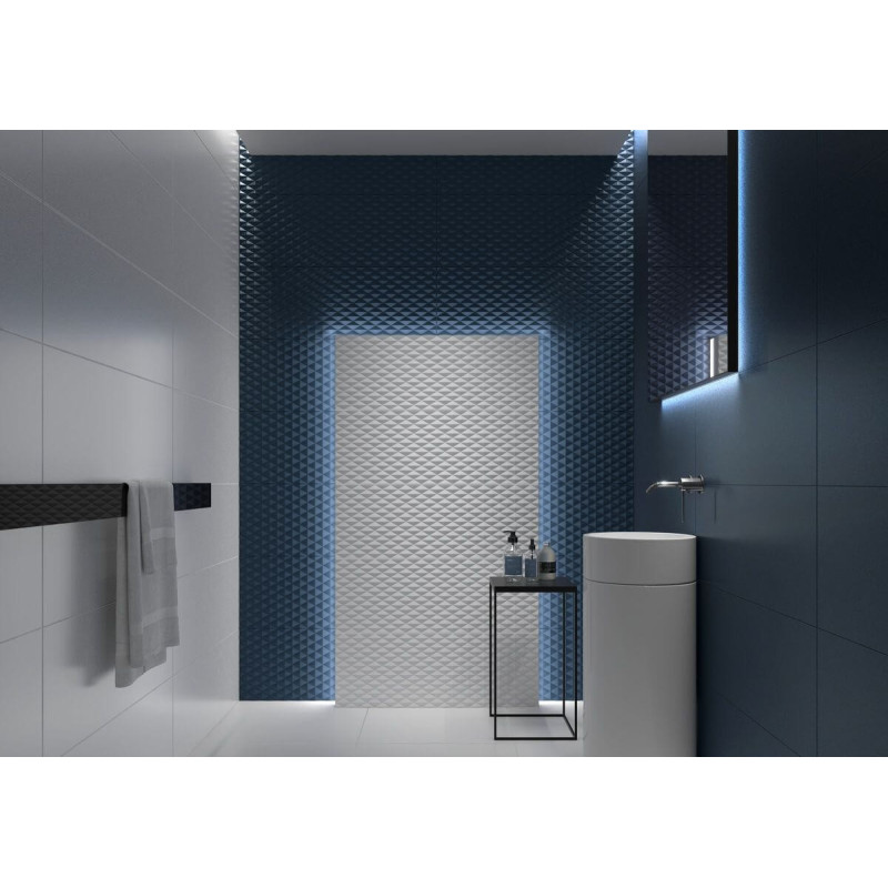 Płytka Ścienna Elle Navy STR 89,8x32,8 Tubądzin