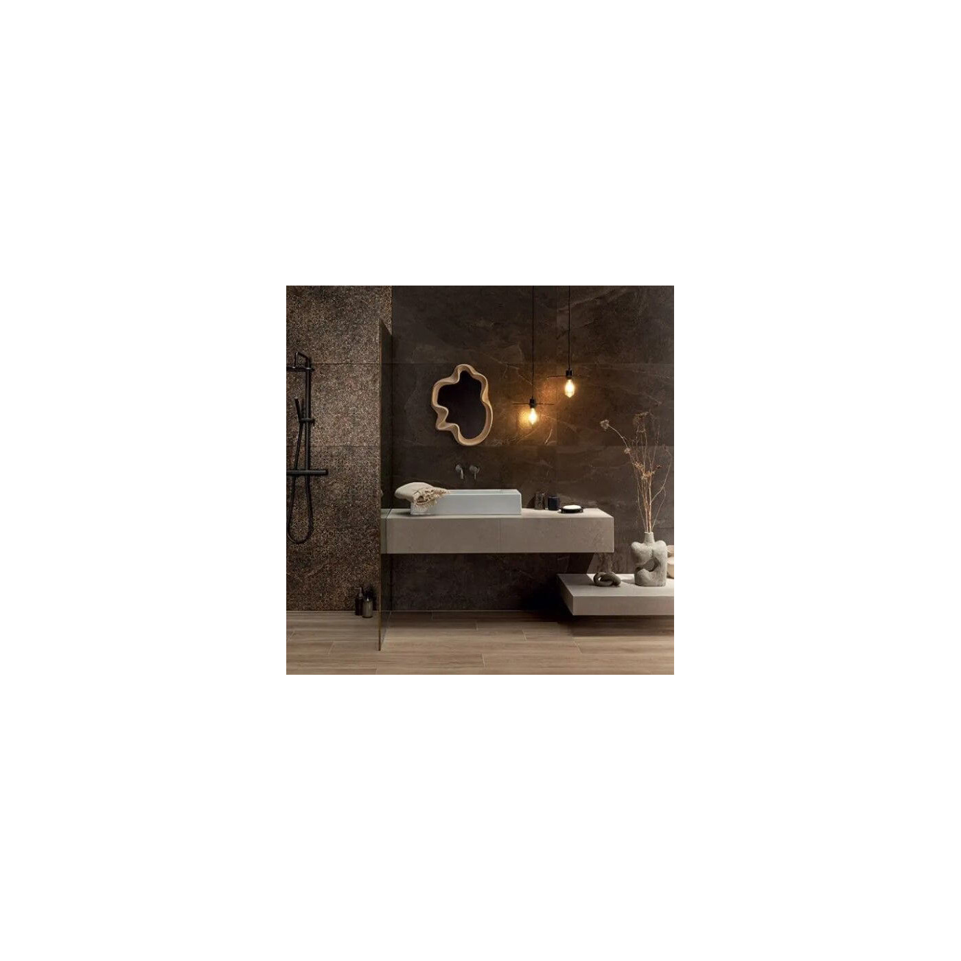 Płytka Grand Cave Brown Lappato 59,8x59,8 Tubądzin