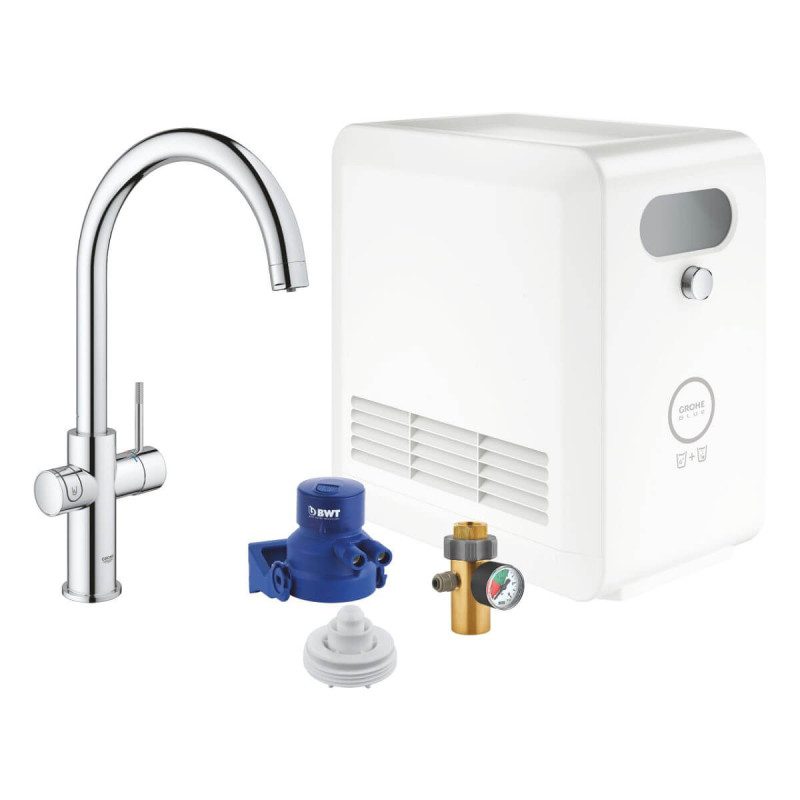 Zestaw Z Wylewką W Kształcie C GROHE Blue Professional 31323002 Grohe
