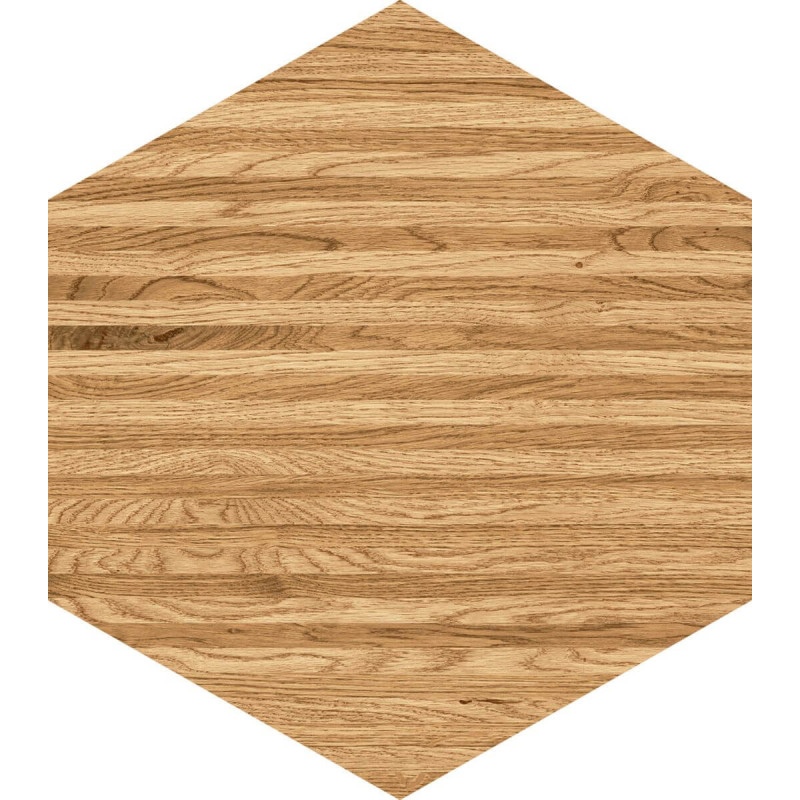 Płytka Ścienna Flare Wood Hex Mat 12,5x11 Tubądzin Domino