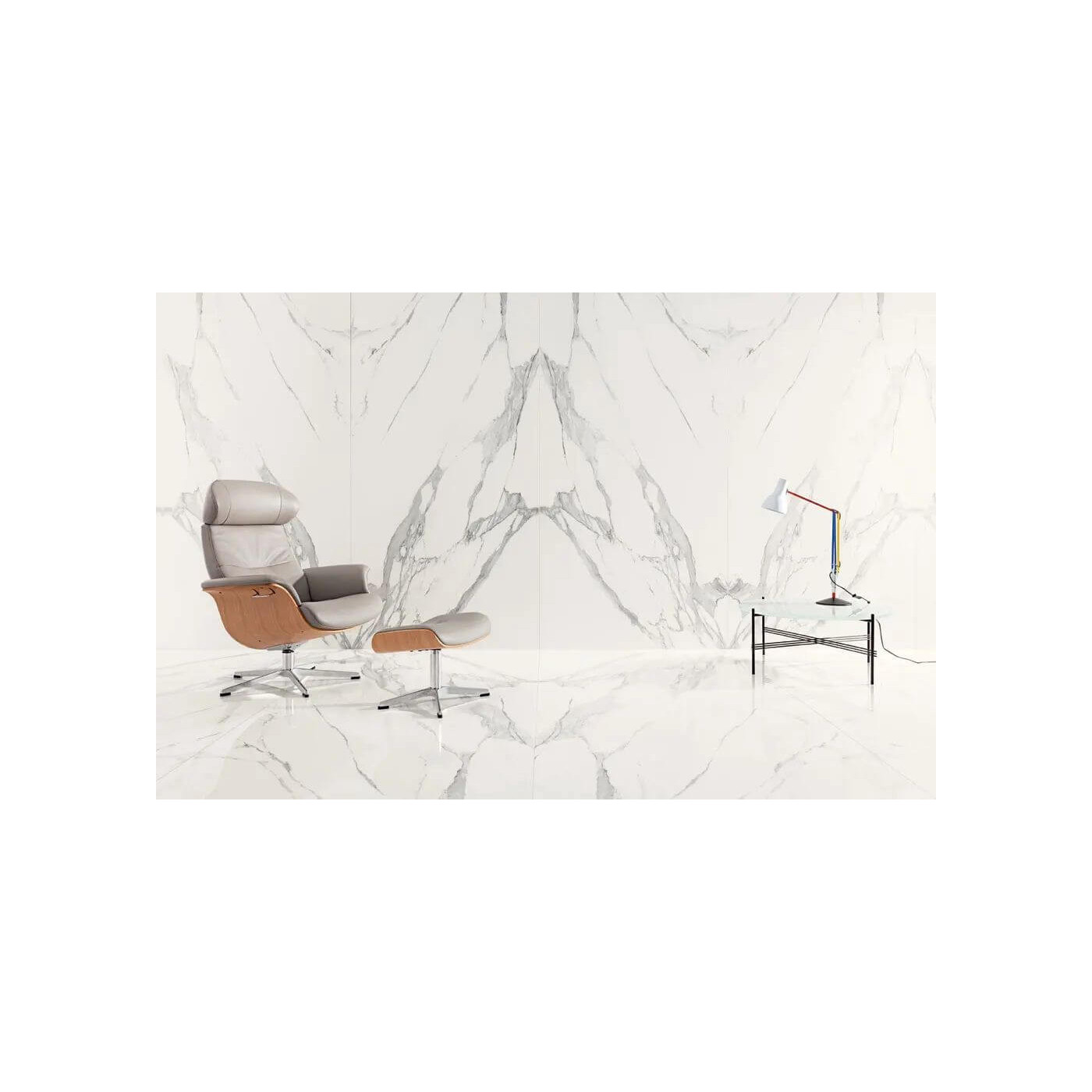 Płytka Gresowa P-Specchio Carrara A Poler 239,8x119,8 Tubądzin
