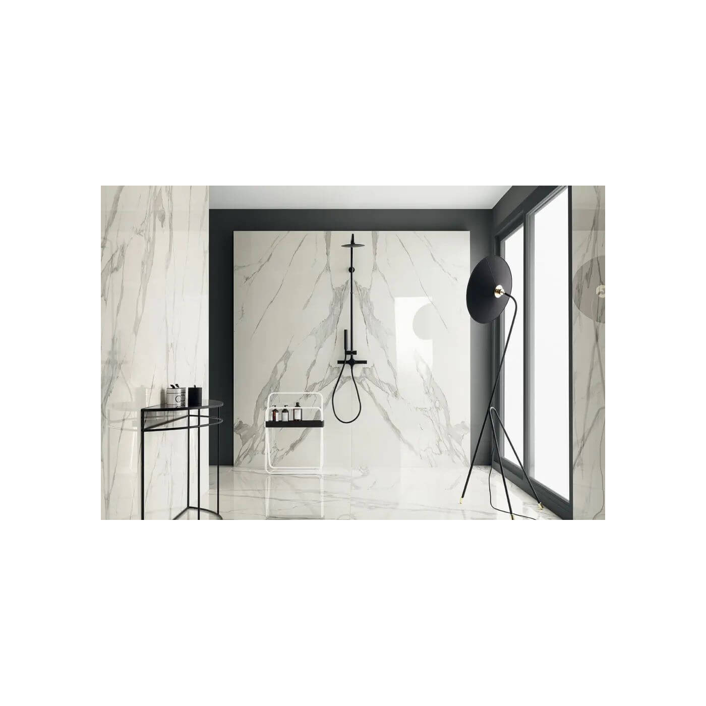 Płytka Gresowa P-Specchio Carrara A Poler 239,8x119,8 Tubądzin