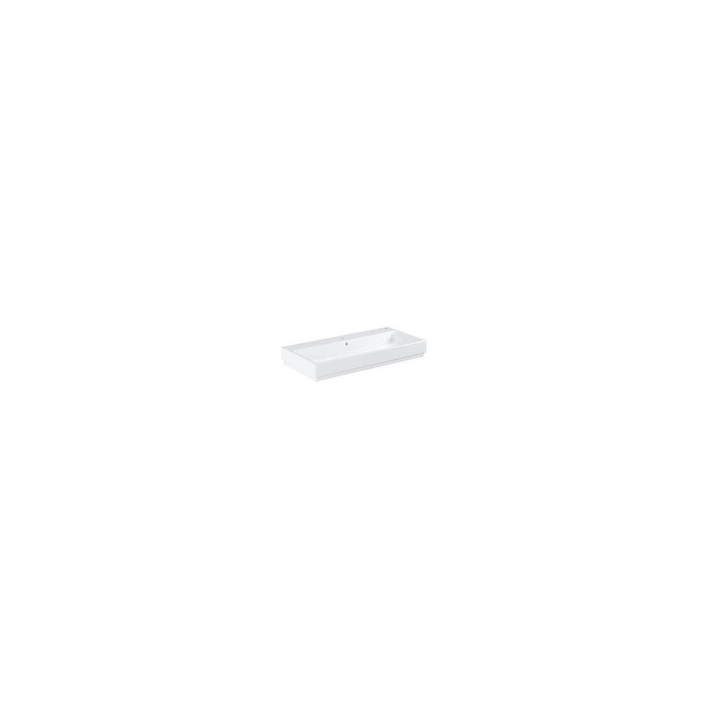 Umywalka Wisząca 100 cm Cube Ceramika Biel Alpejska 3938600H Grohe