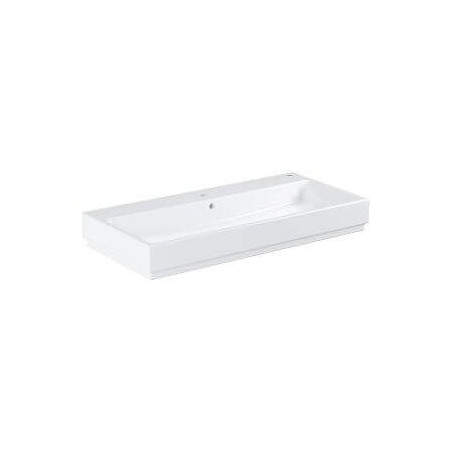 Umywalka Wisząca 100 cm Cube Ceramika Biel Alpejska 3938600H Grohe