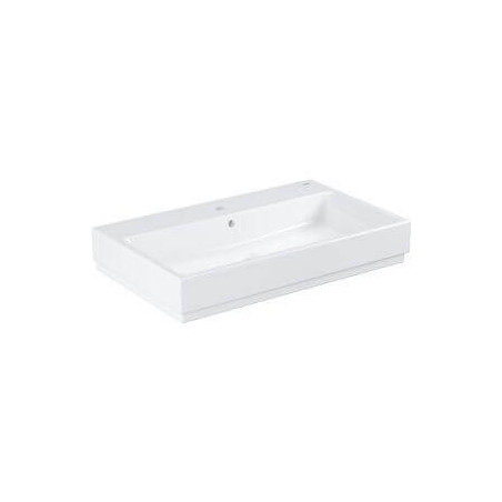 Umywalka Nablatowa 80 cm Cube Ceramika Biel Alpejska 3947600H Grohe
