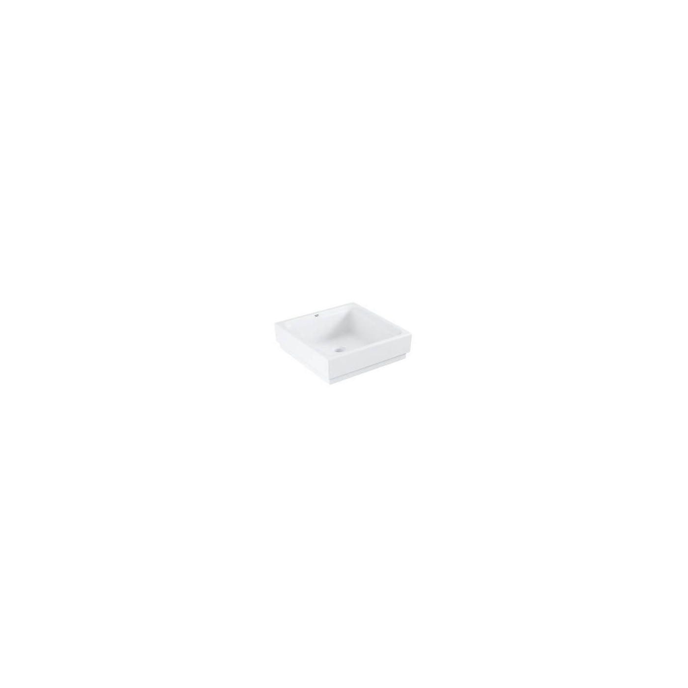 Umywalka Nablatowa 40 cm Cube Ceramika Biel Alpejska 3948200H Grohe
