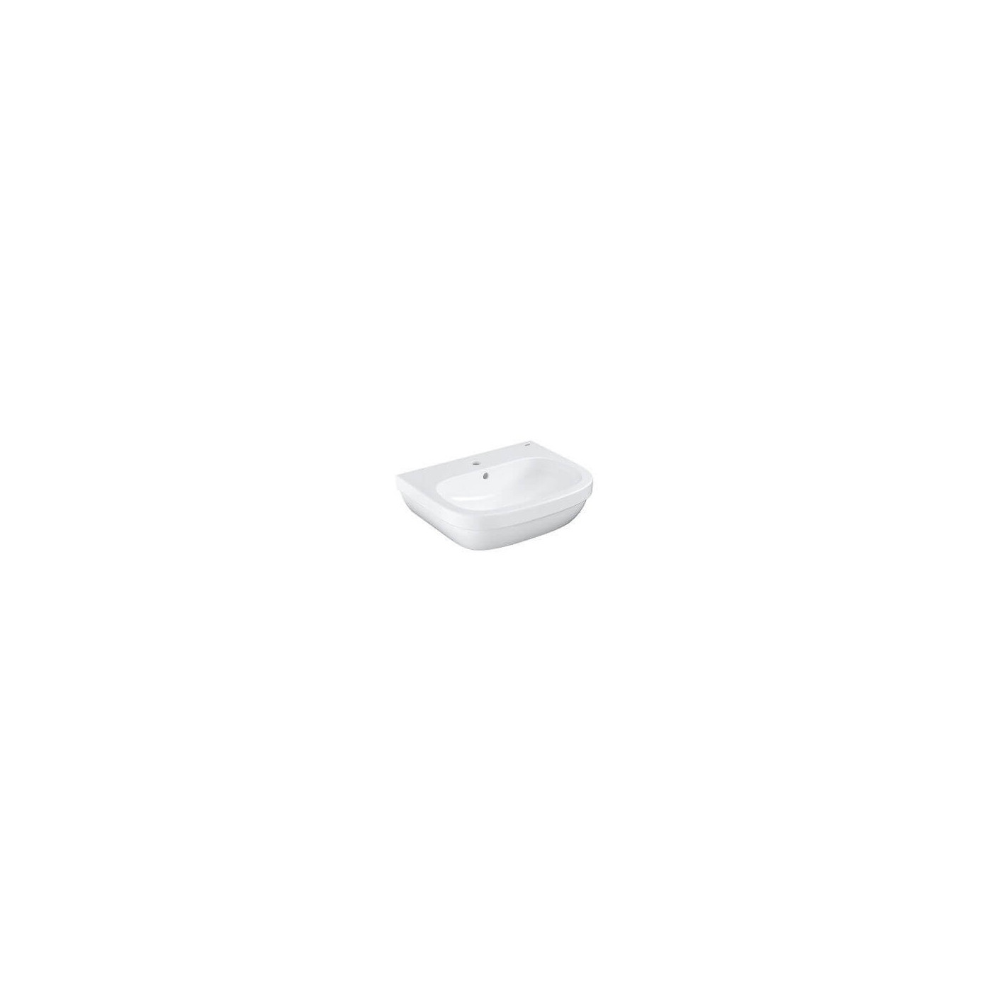 Umywalka Wisząca 60 cm Z PureGuard Euro Ceramika Biel Alpejska 3933500H Grohe