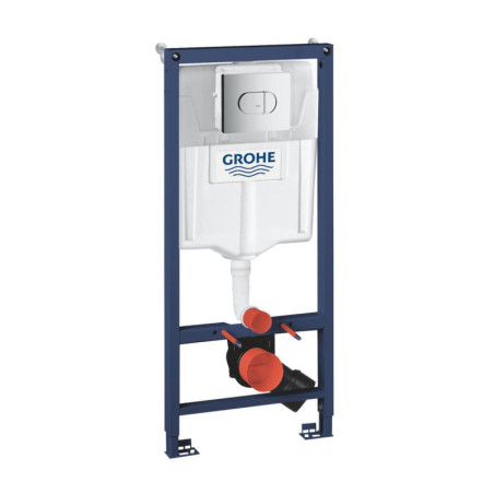 Solido Zestaw Instalacyjny 3w1 Stelaż + Wspornik + Przycisk Arena Cosmopolitan 38981000 Grohe