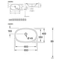 Umywalka Podblatowa O.Novo 60x35 41626001 Villeroy&Boch