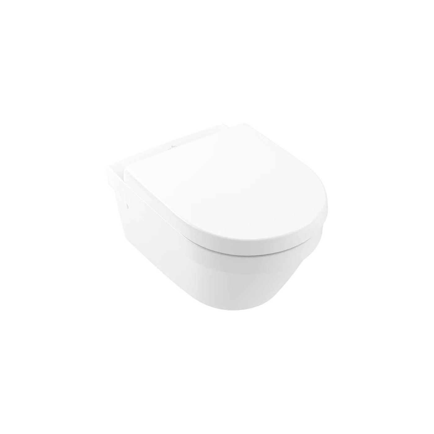 Miska WC Wisząca Bezrantowa Architektura 53x37 Z Deską Wolnoopadającą 4694HR01 Villeroy&Boch