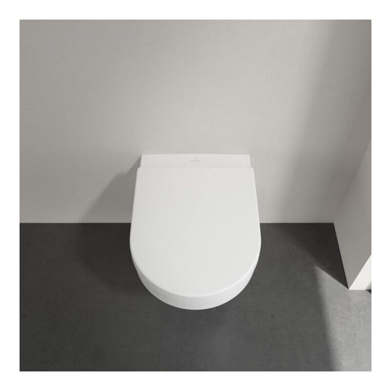Miska WC Wisząca Bezrantowa Architektura 53x37 Z Deską Wolnoopadającą 4694HR01 Villeroy&Boch