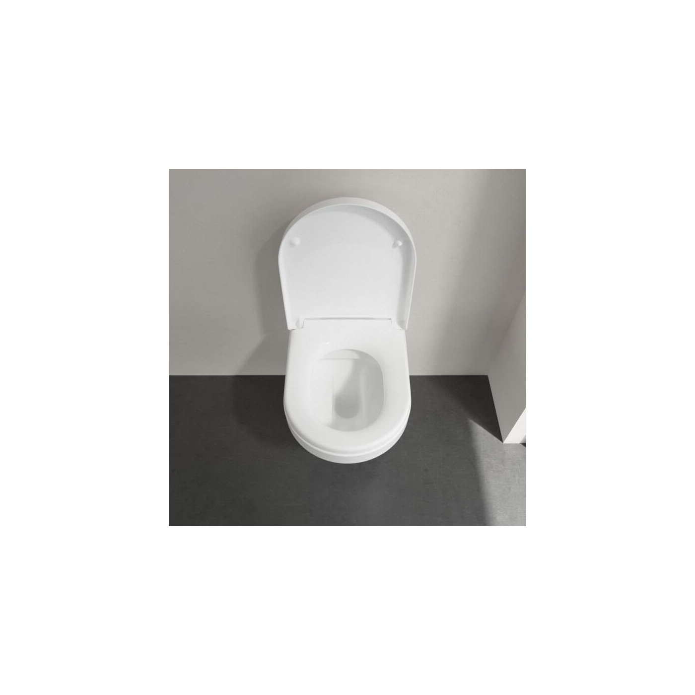 Miska WC Wisząca Bezrantowa Architektura 53x37 Z Deską Wolnoopadającą 4694HR01 Villeroy&Boch