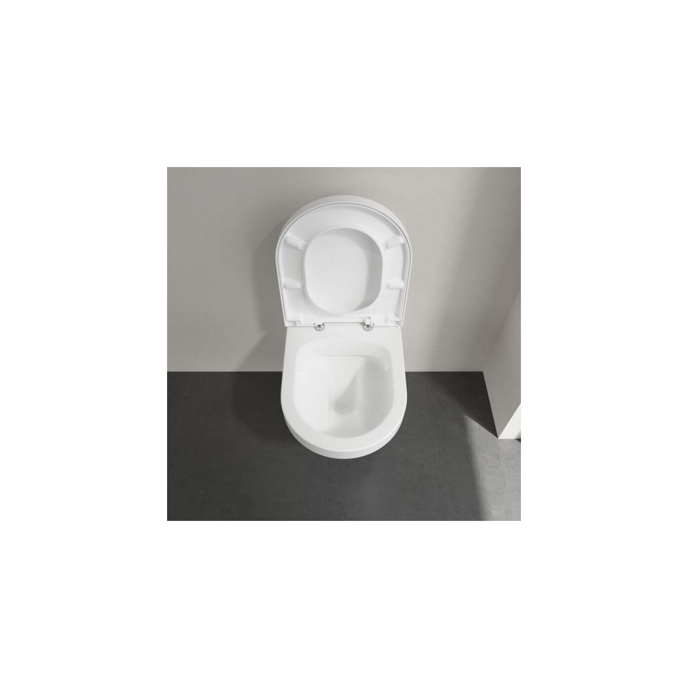 Miska WC Wisząca Bezrantowa Architektura 53x37 Z Deską Wolnoopadającą 4694HR01 Villeroy&Boch