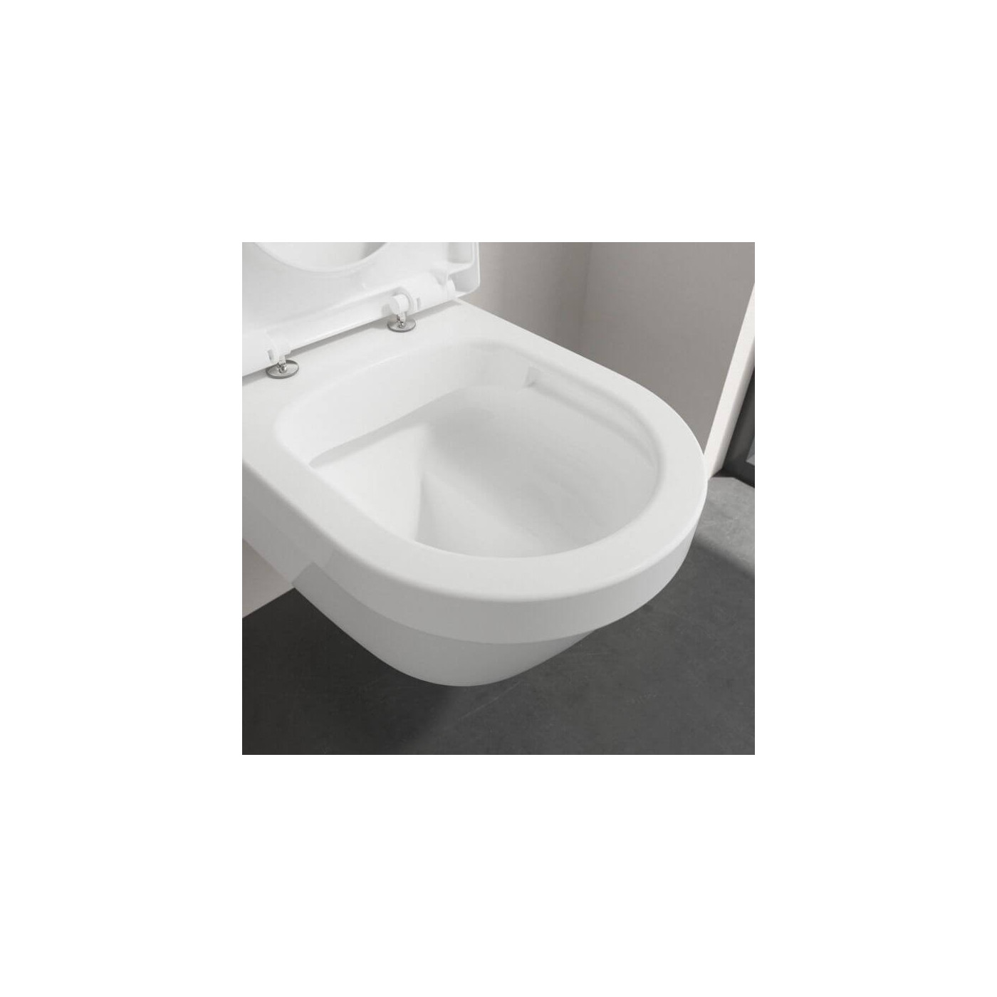 Miska WC Wisząca Bezrantowa Architektura 53x37 Z Deską Wolnoopadającą 4694HR01 Villeroy&Boch