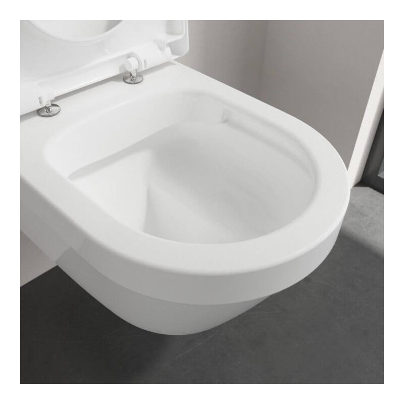 Miska WC Wisząca Bezrantowa Architektura 53x37 Z Deską Wolnoopadającą 4694HR01 Villeroy&Boch