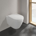 Miska WC Wisząca Bezrantowa 56x37 cm Subway 2.0 Z Pojemnikiem Na Kostki Fresh 5614A101P Villeroy&Boch