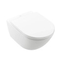 Miska WC Lejowa Subway 3.0 Bez Kołnierza 56x37 Z Deską Wolnoopadającą Slim 4670TS01 Villeroy&Boch