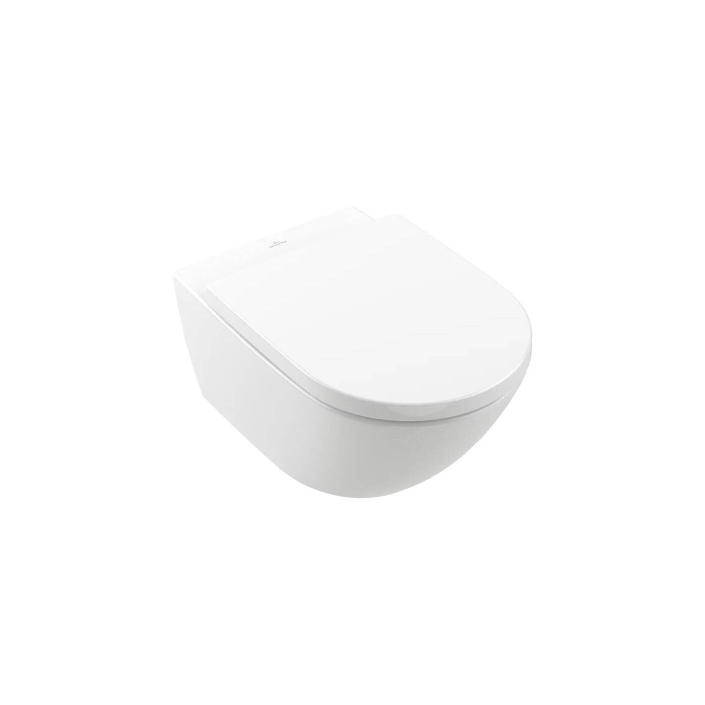Miska WC Lejowa Subway 3.0 Bez Kołnierza 56x37 Z Deską Wolnoopadającą Slim 4670TS01 Villeroy&Boch