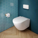 Miska WC Lejowa Subway 3.0 Bez Kołnierza 56x37 Z Deską Wolnoopadającą Slim 4670TS01 Villeroy&Boch