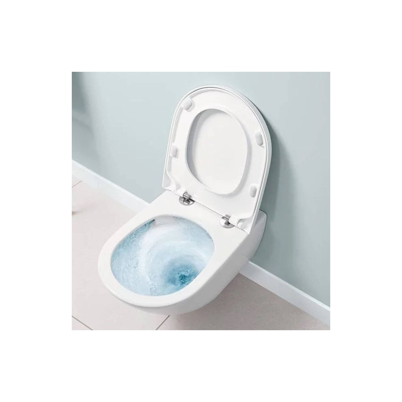 Miska WC Lejowa Subway 3.0 Bez Kołnierza 56x37 Z Deską Wolnoopadającą Slim 4670TS01 Villeroy&Boch
