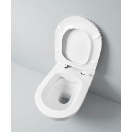 Miska WC File 2.0 Podwieszana Bezkołnierzowa Bianco FLV0040130 Artceram